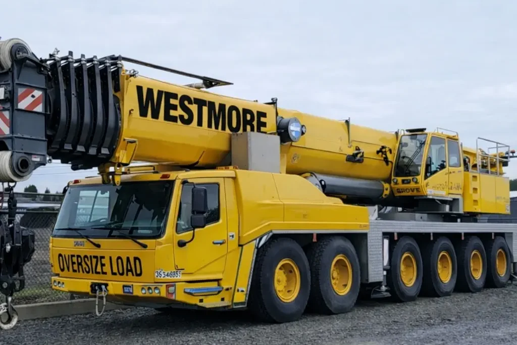 Westmore construction 350T crane