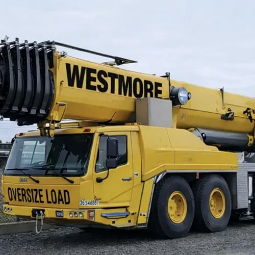 Westmore construction 350T crane